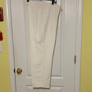 Evan Picone white slacks.